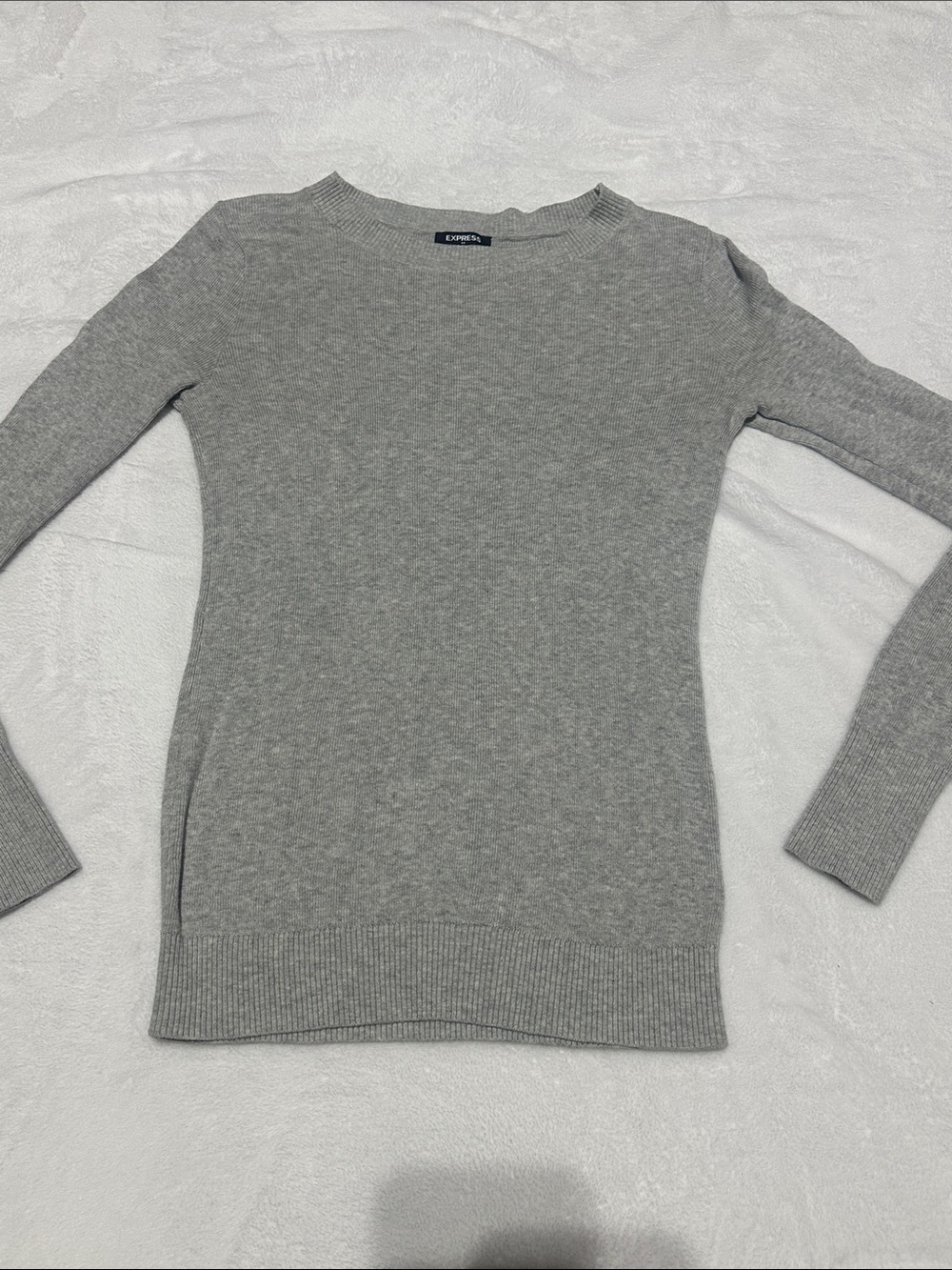 Express | size small | gray long sleeve